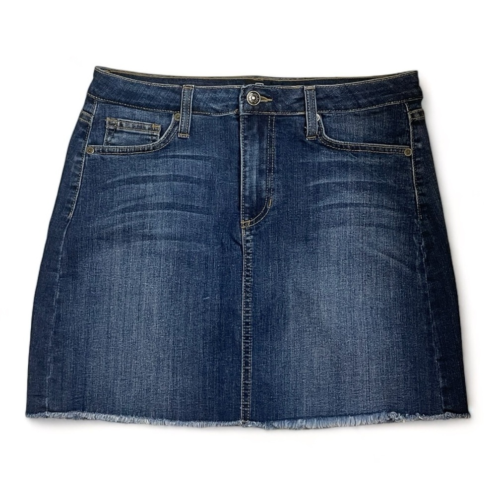 JUST‎ BLACK Denim Mini Skirt Woman’s Jeans size Small Summer Fall casual work